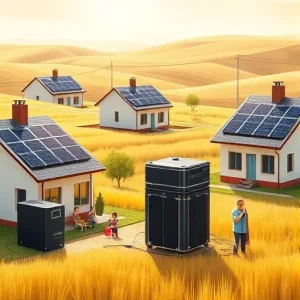 Программа домашних солнечных батарей для энергонезависимых районов