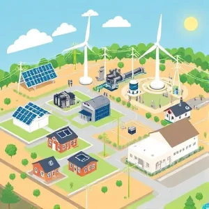 Генерация локальных микросетей для автономной энергетической поддержки будущего